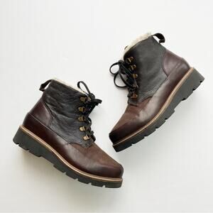 SOFTWALK Whitney Lace Hiking Boot Brown